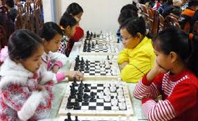 Thi đấu Môn Cờ vua (HKPĐ lần thứ XV) học sinh tiểu học, THCS thành phố Thái Nguyên