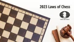 FIDE thay đổi Luật cờ Vua từ 01-01-2023