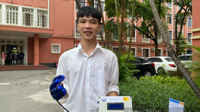 Em Dương Văn Vũ: Chàng trai đam mê nghiên cứu khoa học