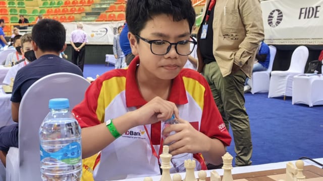 Kỳ thủ Khương Duy vô địch U12 thế giới