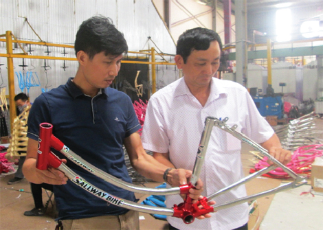 Anh Dương Văn Tuấn người xây dựng thương hiệu xe đạp Sallway Việt Nam