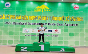 Hấp dẫn Giải cờ vua đại kiện tướng – Kiện tướng quốc tế, Ninh Bình năm 2025