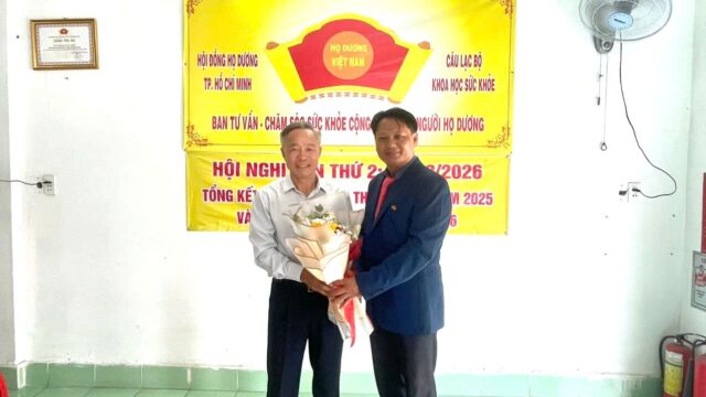 Ban tư vấn và chăm sóc sức khỏe cộng đồng Họ Dương Tp.HCM tổ chức Hội nghị tổng kết năm 2025
