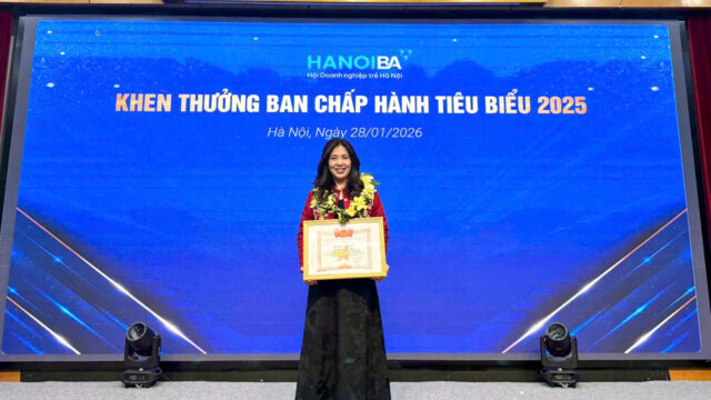 Tiến sĩ Dương Thu và hành trình kiến tạo giá trị cho Doanh nghiệp trẻ Thủ đô trong năm 2026