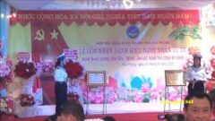 Ông Dương Văn Tiến được Chủ tịch nước trao tặng danh Nghệ nhân ưu tú trong lĩnh vực thủ công mỹ nghệ