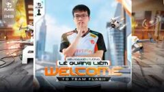 Lê Quang Liêm gia nhập Team Flash
