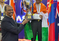 Kỳ thủ Đầu Khương Duy giành hạng 8 với thành tích bất bại tại giải cờ vua châu Á 2026