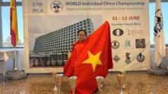 Cờ vua người khuyết tật Việt Nam giành 7 huy chương thế giới